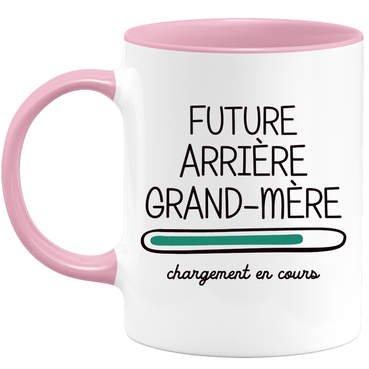 quotedazur - Mug Future Arrière-grand-mère 2024 Chargement En Cours - Cadeau Future Arrière-grand-mère - Surprise Annonce Grossesse Garçon/Fille Naissance Bébé