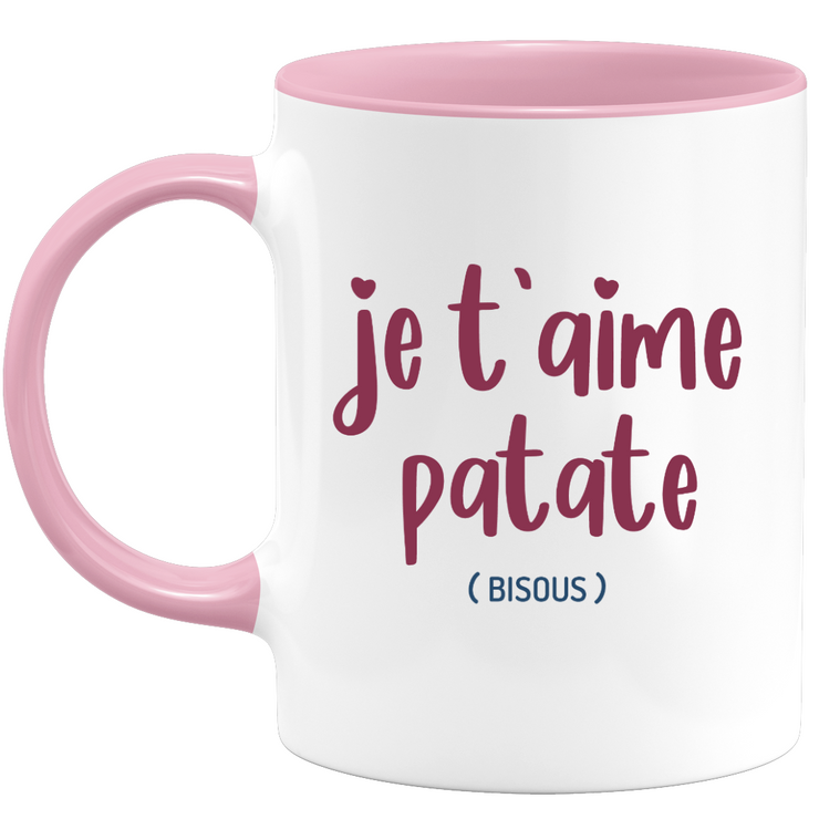 Mug I Love You Potato Kisses - Valentine's Day or Christmas Gift Idea