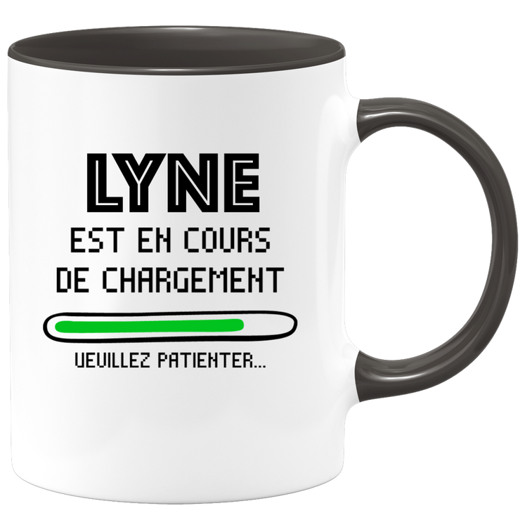 Lyne Mug Is Loading Please Wait - Personalized Lyne First Name Woman Gift