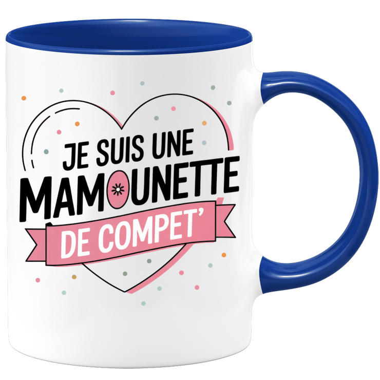 Mug je suis une mamounette de compet