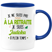 quotedazur - Mug Retraite Je Suis Judoka - Cadeau Humour Sport - Idée Cadeau Retraite Original Judo - Tasse Judoka - Départ Retraite Anniversaire Ou Noël