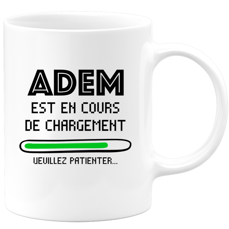 Adem Mug Is Loading Please Wait - Adem Personalized Men's First Name Gift