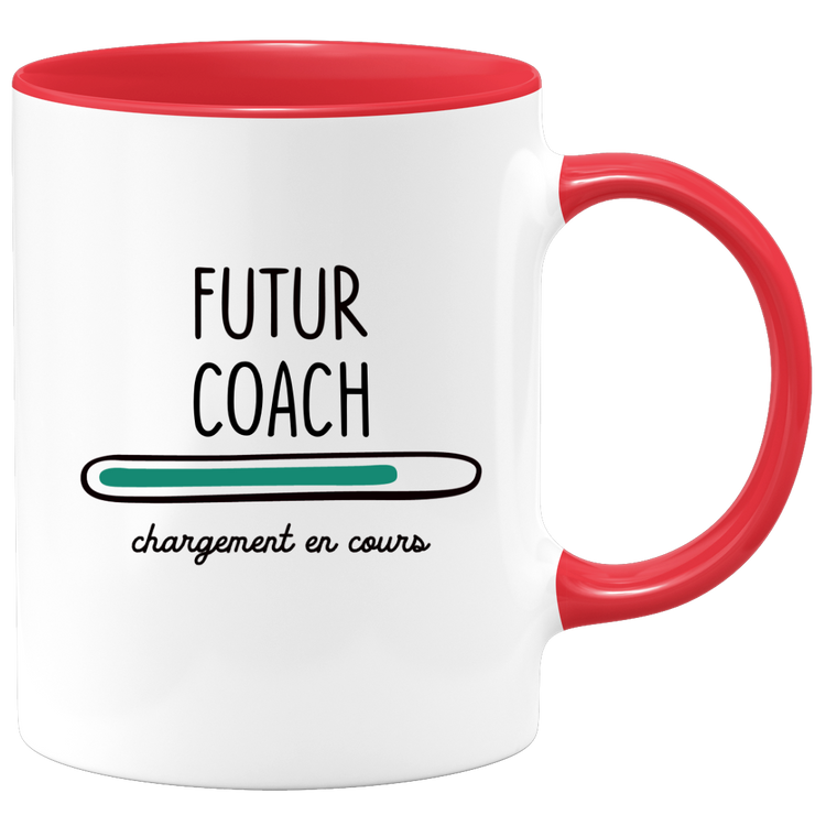 quotedazur - Mug Futur Coach, Idée Cadeau Parfaite pour Entraîneurs, Éducateurs et Événements Sportifs