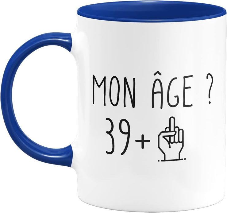 40th birthday mug mug cup man woman gift humor