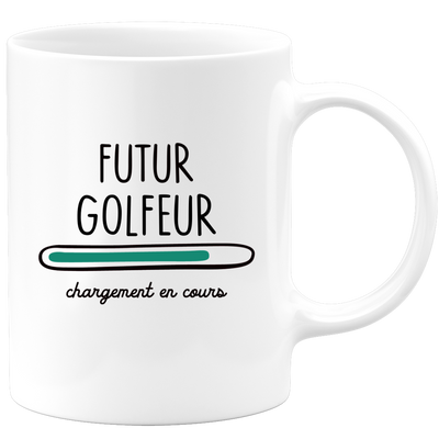 quotedazur - Mug Futur Golfeur, Idée Cadeau Parfaite pour Fans de Golf, Anniversaires, Fêtes des Pères