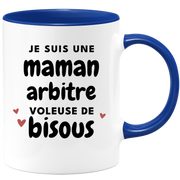 quotedazur - Mug I'm a Kiss-Stealing Mom Referee - Original Mother's Day Gift - Gift Idea For Mom's Birthday - Gift For Future Mom Birth