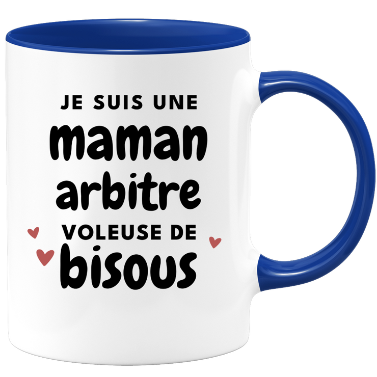 quotedazur - Mug I'm a Kiss-Stealing Mom Referee - Original Mother's Day Gift - Gift Idea For Mom's Birthday - Gift For Future Mom Birth