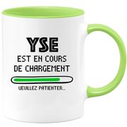 quotedazur - Mug Yse Est En Cours De Chargement Veuillez Patienter - Cadeau Yse Prénom Femme Personnalisé - Cadeau Annniversaire Noël Adolescent Collègue