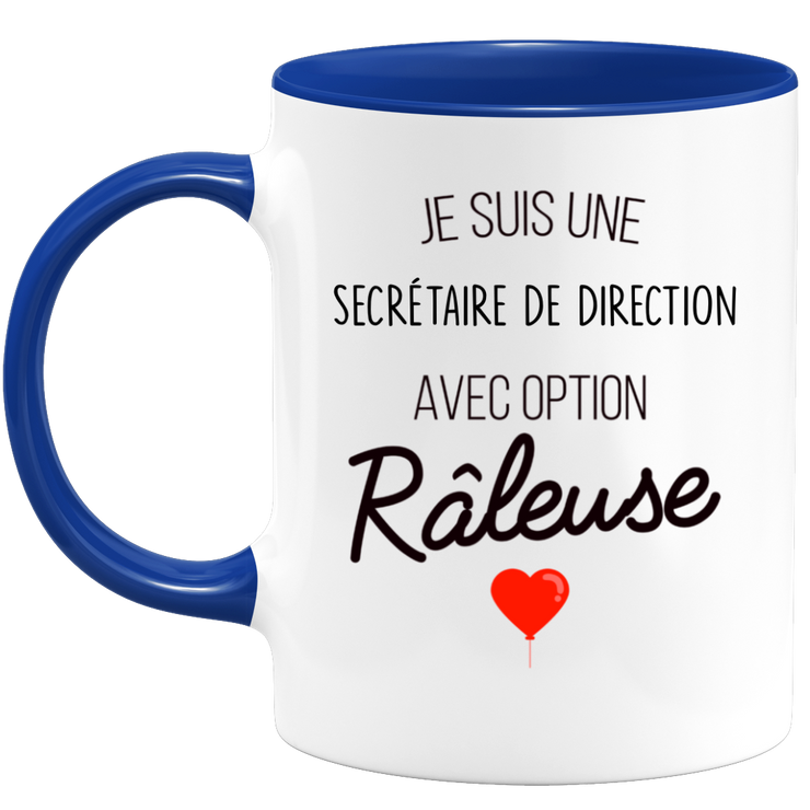 mug I am a secretary of direction with option rause