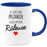 quotedazur - Mug Je Suis Une Pistarde Avec Option Râleuse - Cadeau Idéal Pour Pistarde - Cadeau Personnalisé Pour Femme - Cadeau Original Pour Anniversaire Ou Noël