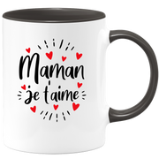 quotedazur - I Love You Mom Mug - Original Mom Gift - Gift Idea For Mom Birthday - Gift For Young Or Future Mom Following A Birth