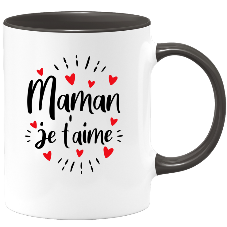 quotedazur - I Love You Mom Mug - Original Mom Gift - Gift Idea For Mom Birthday - Gift For Young Or Future Mom Following A Birth
