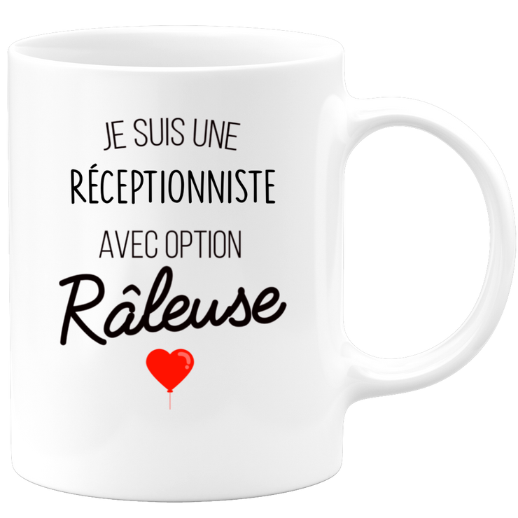 mug i'm a receptionist with rause option