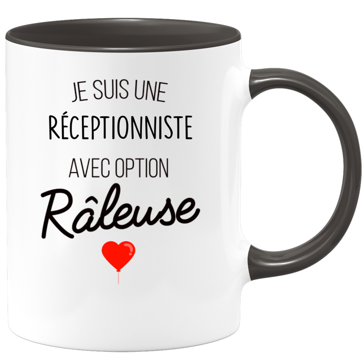 mug i'm a receptionist with rause option