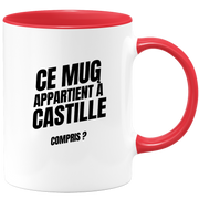 Mug Ce mug appartient à Castille, compris ?