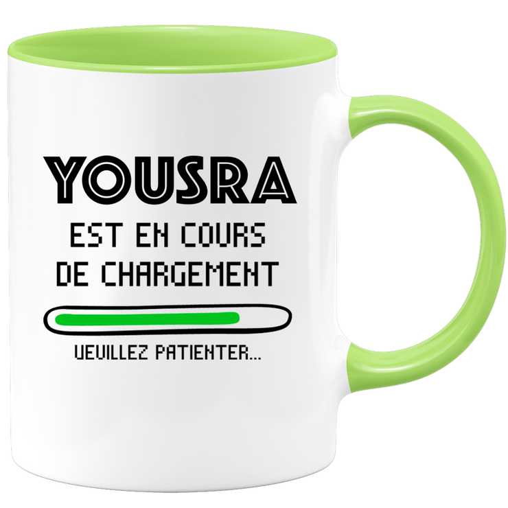 Yousra Mug Is Loading Please Wait - Personalized Yousra First Name Woman Gift
