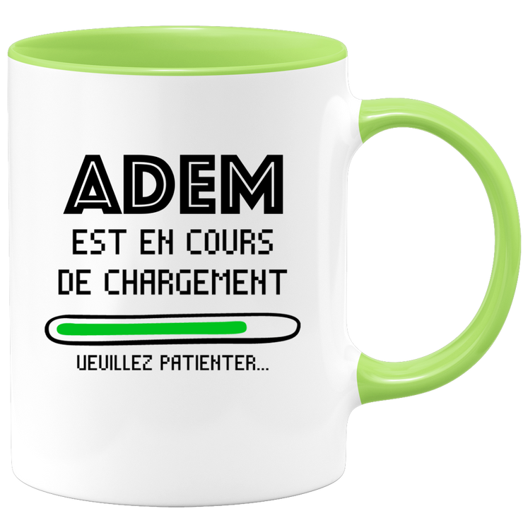 Adem Mug Is Loading Please Wait - Adem Personalized Men's First Name Gift