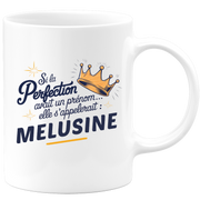 Mug Si la perfection avait un prénom… elle s’appellerait : Melusine