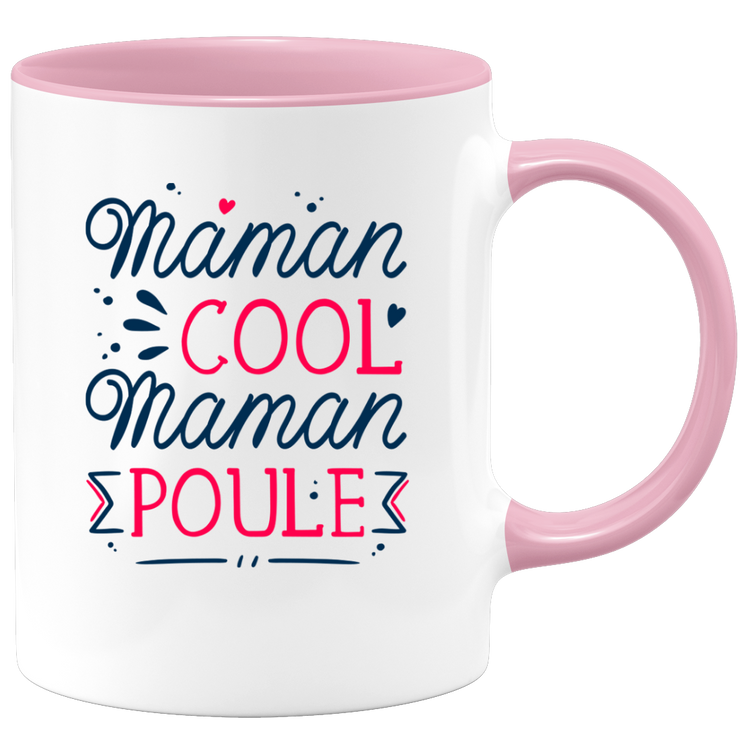 quotedazur - Hen Mum Mug - Original Mum Gift - Gift Idea For Mum Birthday - Gift For Young Or Future Mum Following A Birth