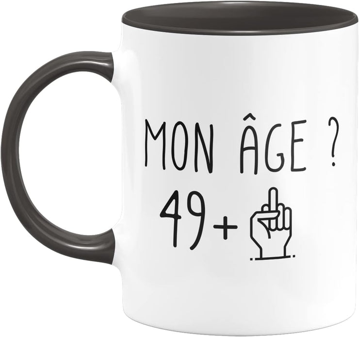 Funny Mug 50 Years Old - Gift Mug Fifty Years Fifties Man Woman Original Humor