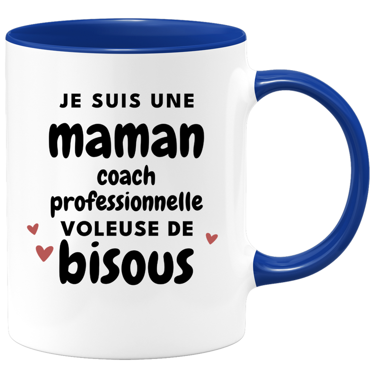quotedazur - Mug I'm A Professional Coach Mom Thief Of Kisses - Original Mother's Day Gift - Gift Idea For Mom Birthday - Gift For Future Mom Birth