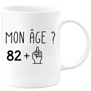 quotedazur - Mug Idée Cadeau 83 ans Homme Femme - Cadeau Anniversaire 83 Ans - Idée Cadeau Original, Humour, Drôle, Rigolo, Fun - Mug Tasse Café Thé Pas Cher