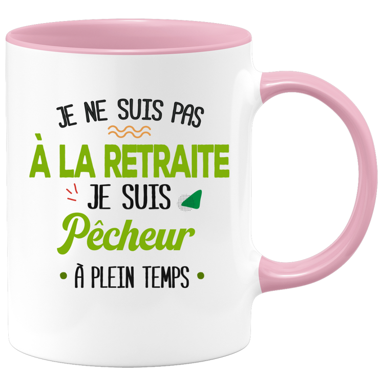quotedazur - Mug Retraite Je Suis Pêcheur - Cadeau Humour Sport - Idée Cadeau Retraite Original Pêche - Tasse Pêcheur - Départ Retraite Anniversaire Ou Noël
