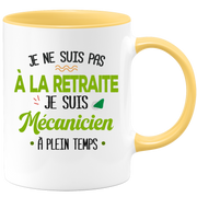 quotedazur - Mug Retraite Je Suis Mécanicien - Cadeau Humour Hobbies - Idée Cadeau Retraite Original Mécanique - Tasse Mécanicien - Départ Retraite Anniversaire Ou Noël