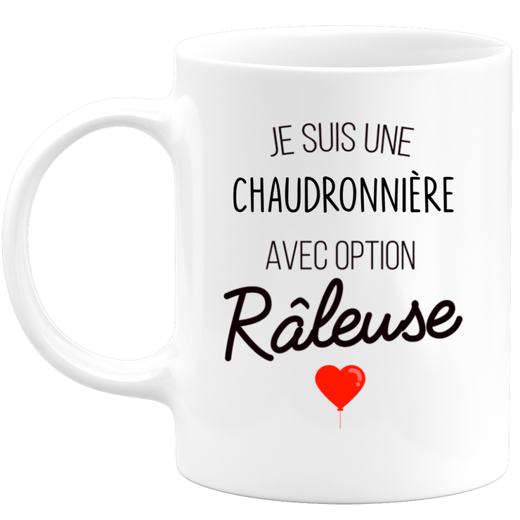 quotedazur - Mug Je Suis Une Chaudronnière Avec Option Râleuse - Cadeau Idéal Pour Chaudronnière - Cadeau Personnalisé Pour Femme - Cadeau Original Pour Anniversaire Ou Noël