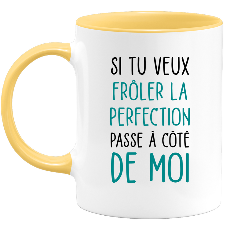 Frole perfection mug - humor gift for men and women for Christmas