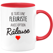 quotedazur - Mug Je Suis Une Fleuriste Avec Option Râleuse - Cadeau Idéal Pour Fleuriste - Cadeau Personnalisé Pour Femme - Cadeau Original Pour Anniversaire Ou Noël
