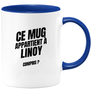Mug Ce mug appartient à Linoy, compris ?