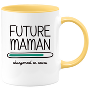 quotedazur - Mug Future Maman 2024 Chargement En Cours - Cadeau Future Mère - Surprise Annonce Grossesse Garçon/Fille Naissance Bébé Maman
