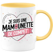 Mug je suis une mamounette de compet