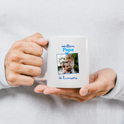 Mug Meilleur papa de l'univers - Mug personnalisé avec photo famille