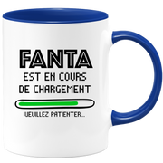 quotedazur - Mug Fanta Est En Cours De Chargement Veuillez Patienter - Cadeau Fanta Prénom Femme Personnalisé - Cadeau Annniversaire Noël Adolescent Collègue