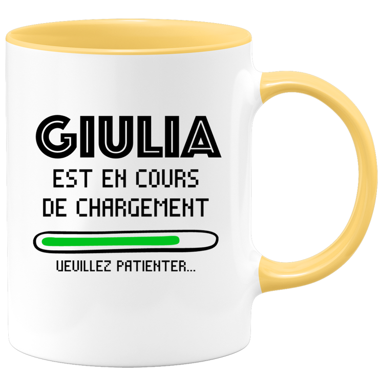 Giulia Mug Is Loading Please Wait - Personalized Giulia First Name Woman Gift
