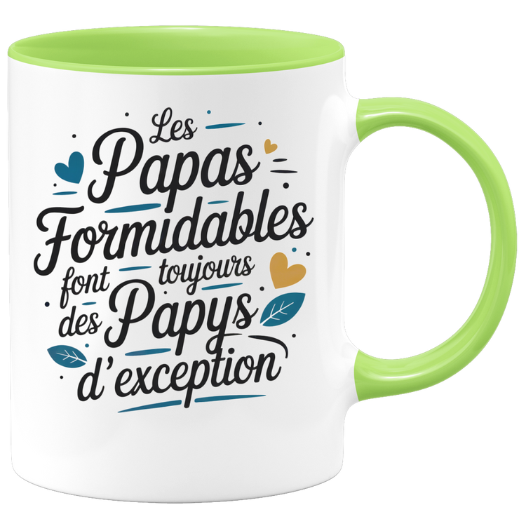 Mug les papas formidables font toujours des papys d'exception