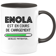 Enola Mug Is Loading Please Wait - Personalized Enola Women's First Name Gift