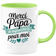 Mug merci papa de toujours être la pour moi