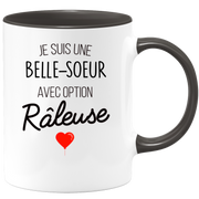quotedazur - Mug Je Suis Une Belle-Soeur Avec Option Râleuse - Cadeau Idéal Pour Belle-Soeur - Cadeau Personnalisé Pour Femme - Cadeau Original Pour Anniversaire Ou Noël