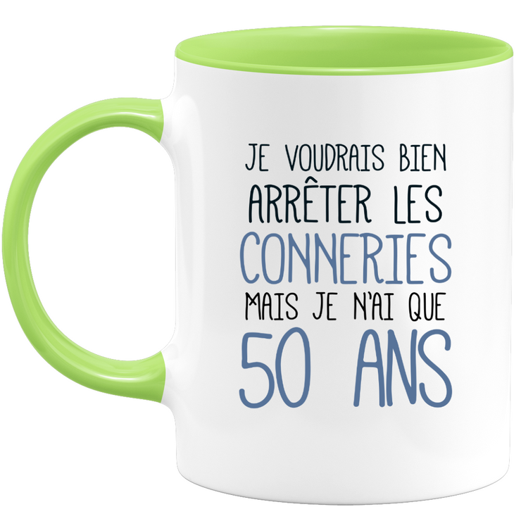 Funny funny 50th birthday mug - 50th birthday gift mug Man Woman Humor Original