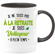 quotedazur - Mug Retraite Je Suis Volleyeur - Cadeau Humour Sport - Idée Cadeau Retraite Original Volley Ball - Tasse Volleyeur - Départ Retraite Anniversaire Ou Noël