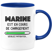 Navy Mug Is Loading Please Wait - Custom Navy Women's First Name Gift