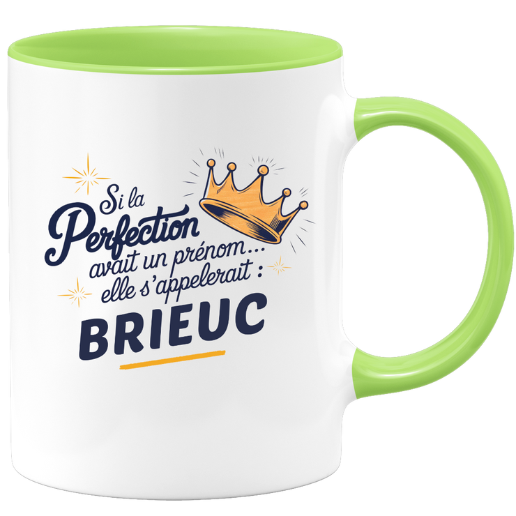Mug Si la perfection avait un prénom… elle s’appellerait : Brieuc