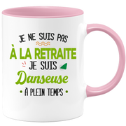 quotedazur - Mug Retraite Je Suis Danseuse - Cadeau Humour Sport - Idée Cadeau Retraite Original Danse - Tasse Danseuse - Départ Retraite Anniversaire Ou Noël
