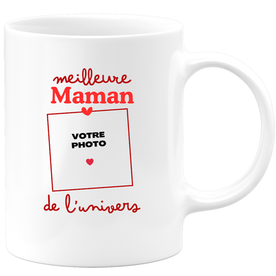 Mug Meilleure Maman de l'univers - Mug personnalisé avec photo famille