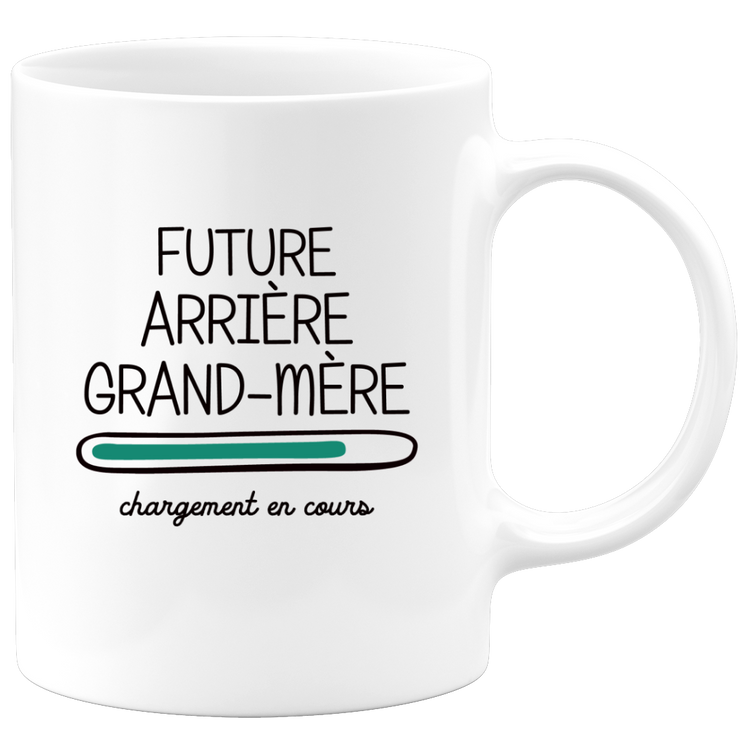 quotedazur - Mug Future Arrière-grand-mère 2025 Chargement En Cours - Cadeau Future Arrière-grand-mère - Surprise Annonce Grossesse Garçon/Fille Naissance Bébé