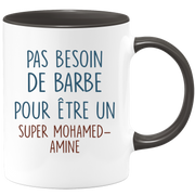 Mug pas besoin de barbe pour être un super Mohamed-Amine