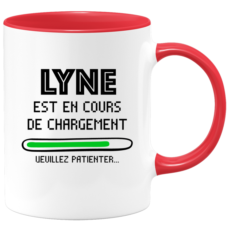 Lyne Mug Is Loading Please Wait - Personalized Lyne First Name Woman Gift